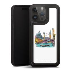 Snap Wallet Case schwarz