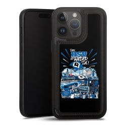 Snap Wallet Case schwarz