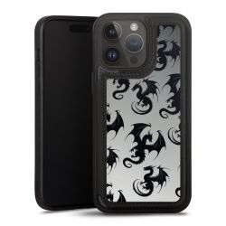 Snap Wallet Case schwarz