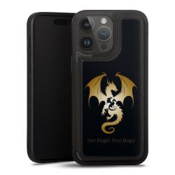 Snap Wallet Case schwarz