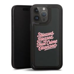 Snap Wallet Case schwarz