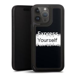 Snap Wallet Case schwarz