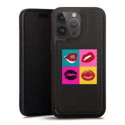 Snap Wallet Case schwarz