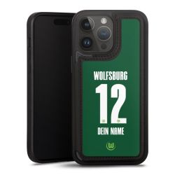 Snap Wallet Case schwarz