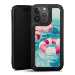 Snap Wallet Case schwarz