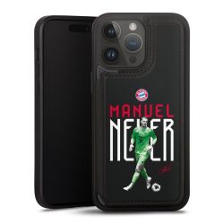 Snap Wallet Case schwarz