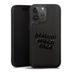 Snap Wallet Case schwarz