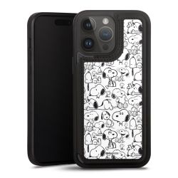 Snap Wallet Case schwarz