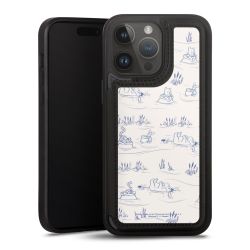 Snap Wallet Case schwarz