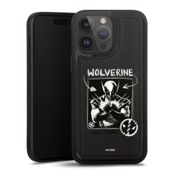 Snap Wallet Case schwarz