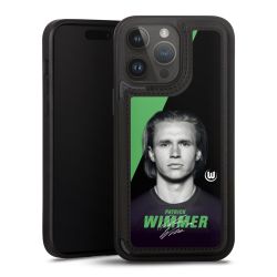 Snap Wallet Case schwarz