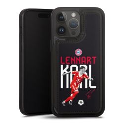 Snap Wallet Case schwarz