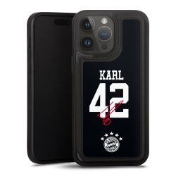 Snap Wallet Case schwarz