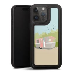 Snap Wallet Case schwarz