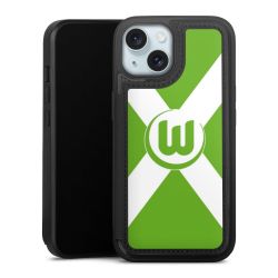 Snap Wallet Case schwarz