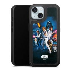 Snap Wallet Case schwarz