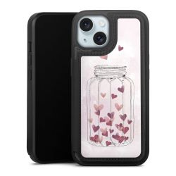 Snap Wallet Case schwarz