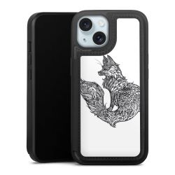 Snap Wallet Case schwarz