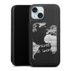 Snap Wallet Case schwarz