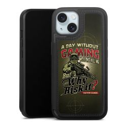 Snap Wallet Case schwarz