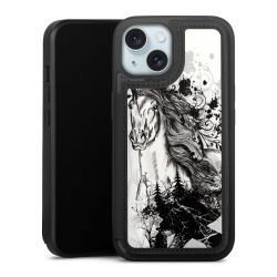 Snap Wallet Case schwarz