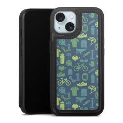 Snap Wallet Case schwarz