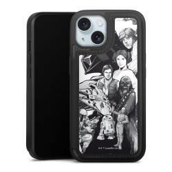 Snap Wallet Case schwarz