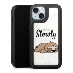 Snap Wallet Case schwarz