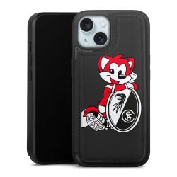 Snap Wallet Case schwarz