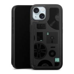 Snap Wallet Case schwarz