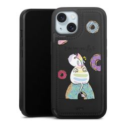 Snap Wallet Case schwarz