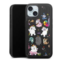 Snap Wallet Case schwarz