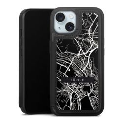 Snap Wallet Case schwarz