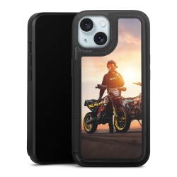 Snap Wallet Case schwarz