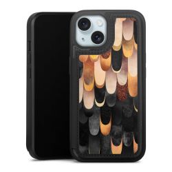 Snap Wallet Case schwarz