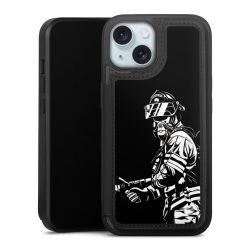 Snap Wallet Case schwarz