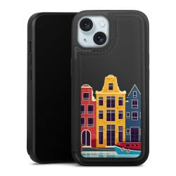 Snap Wallet Case schwarz