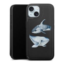 Snap Wallet Case schwarz