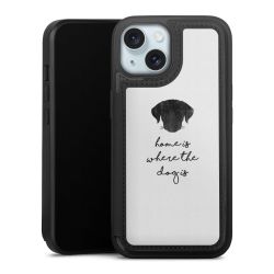 Snap Wallet Case schwarz