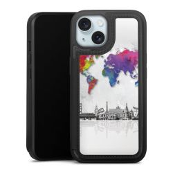 Snap Wallet Case schwarz