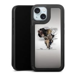 Snap Wallet Case schwarz