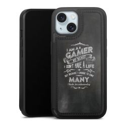 Snap Wallet Case schwarz