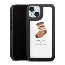 Snap Wallet Case schwarz