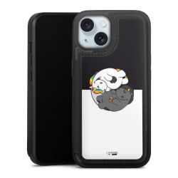 Snap Wallet Case schwarz