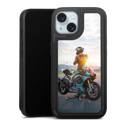 Snap Wallet Case schwarz