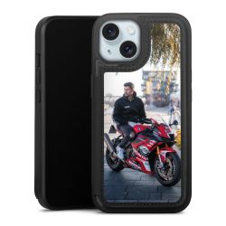 Snap Wallet Case schwarz