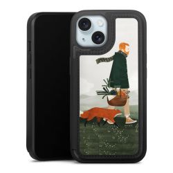 Snap Wallet Case schwarz