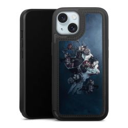 Snap Wallet Case schwarz