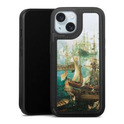 Snap Wallet Case schwarz