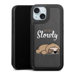 Snap Wallet Case schwarz